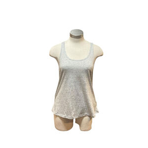 NWT ZYIA Active Tank Top Graceful Racer Charcoal Sz. M